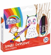 Kredki świecowe Fiorello, 32 kolory (341747)