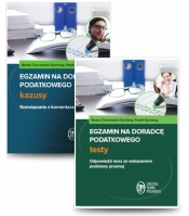 Egzamin na doradcę podatkowego Testy + Egzamin na doradcę podatkowego Kazusy