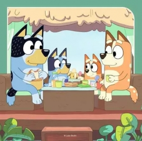 Ravensburger, Puzzle 3x49: Bluey (05685)