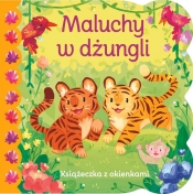 Maluchy w dżungli. Książeczka z okienkami - Ginger Swift, Laura Horton