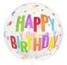 Balon Aqua kryształowy, Happy Birthday gwiazdy