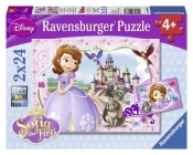 Puzzle Królewskie Przygody Zosi 2x24 (090860)