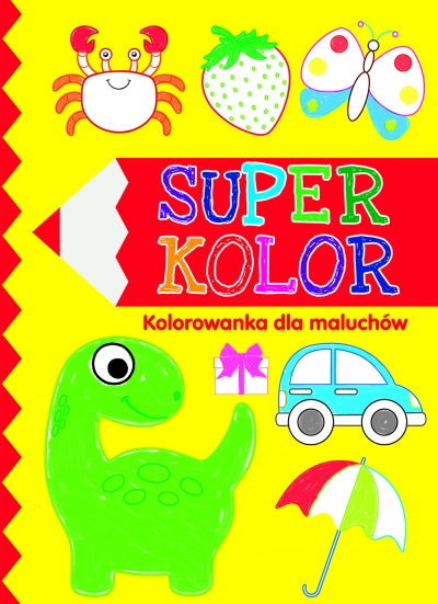 Superkolor. Kolorowanka dla maluchów