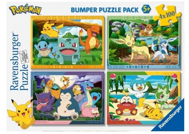 <img src='https://webimage.pl/pics/860/2/d4005555042860.jpg' style='height:440px' /> Puzzle 2D 4x100el Pokemon