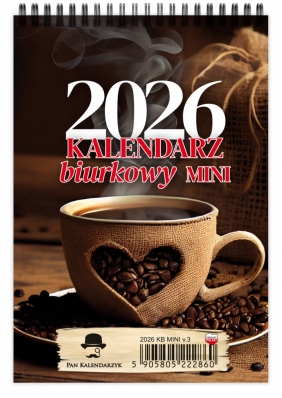 Kalendarz 2026 tygodniowy mini - Pionowy A5, 1 szt.