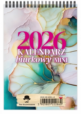 Kalendarz 2026 tygodniowy mini - Pionowy A5, 1 szt.