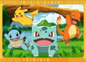 Ravensburger, Puzzle 4x100: Pokemon (12004286)