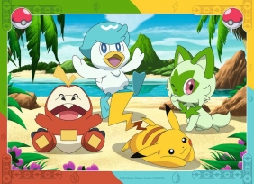 Ravensburger, Puzzle 4x100: Pokemon (12004286)