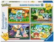 Ravensburger, Puzzle 4x100: Pokemon (12004286)