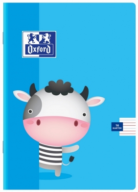 Zeszyt Oxford Lion A5/16k linia podwójna kolorowa, 1 szt