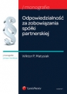 Odpowiedzialność za zobowiązania spółki partnerskiej Matysiak Wiktor P.