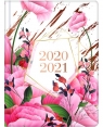 Kalendarz książkowy B6, 18 miesięcy, 2020/2021 - Dzika róża