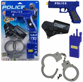 Zestaw policyjny pistolet na baterie