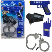 Zestaw policyjny pistolet na baterie