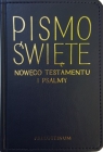 Nowy Testament i Psalmy - oprawa ekologiczna, złocone brzegi , praca zbiorowa