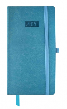 Kalendarz tygodniowy 2026 z gumką - Flex, 1 szt