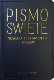 Nowy Testament i Psalmy - oprawa ekologiczna, złocone brzegi - praca zbiorowa