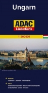 Ungarn. ADAC LanderKarte 1:300 000