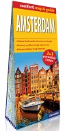 Amsterdam laminowany map&guide 2w1: przewodnik i mapa