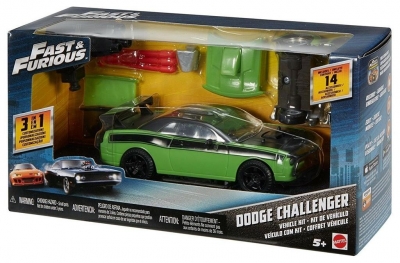 Samochód Fast&Furious zielony