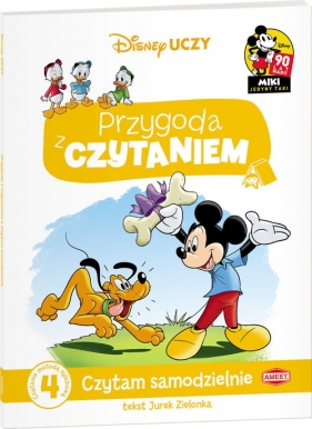 Disney Uczy. Przygoda z czytaniem. Mickey Mouse. Czytam samodzielnie. (PCW-4). - Jurek Zielonka