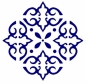 Szablon ornament 20x30cm