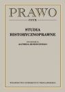 Prawo CCCX Studia Historycznoprawne