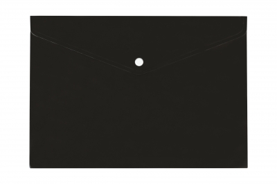 Teczka koperta A4 satyna czarna  TSk-01-05