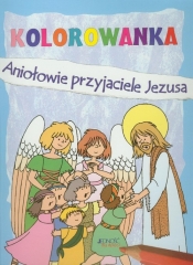 Aniołowie przyjaciele Jezusa Kolorowanka