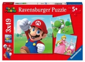 Puzzle dla dzieci 3x49: Super Mario (5186)