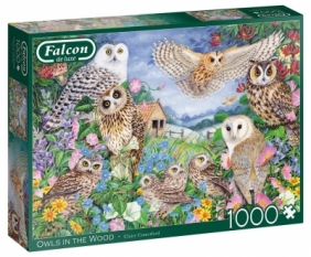 Puzzle 1000: Falcon - Sowy (11286)