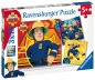 Ravensburger, Puzzle 3w1: Strażak Sam - Dzwoń po pomoc (093861)