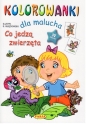 Kolorowanki dla malucha. Co jedzą zwierzęta - Ernest Błędowski
