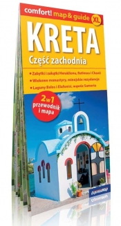 Kreta Część zachodnia 2w1 Przewodnik+mapa