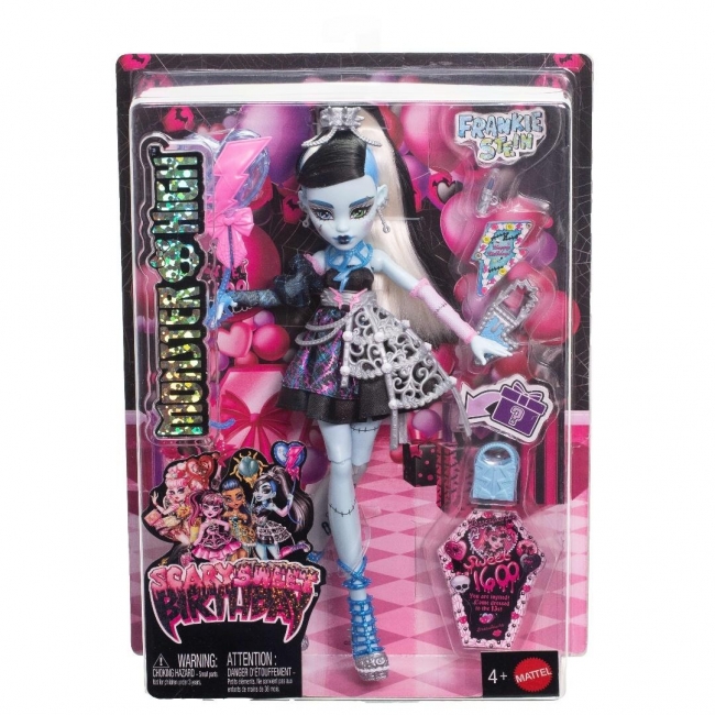<img src='https://webimage.pl/pics/861/9/d0194735259861.jpg' style='height:440px' /> Monster High Straszysłodkie urodziny Frankie Stein