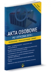 Akta osobowe po 1 stycznia 2019 Prowadzenie przechowywanie
