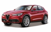 Bburago, Alfa Romeo Stelvio Red 1:24 (18-21086)