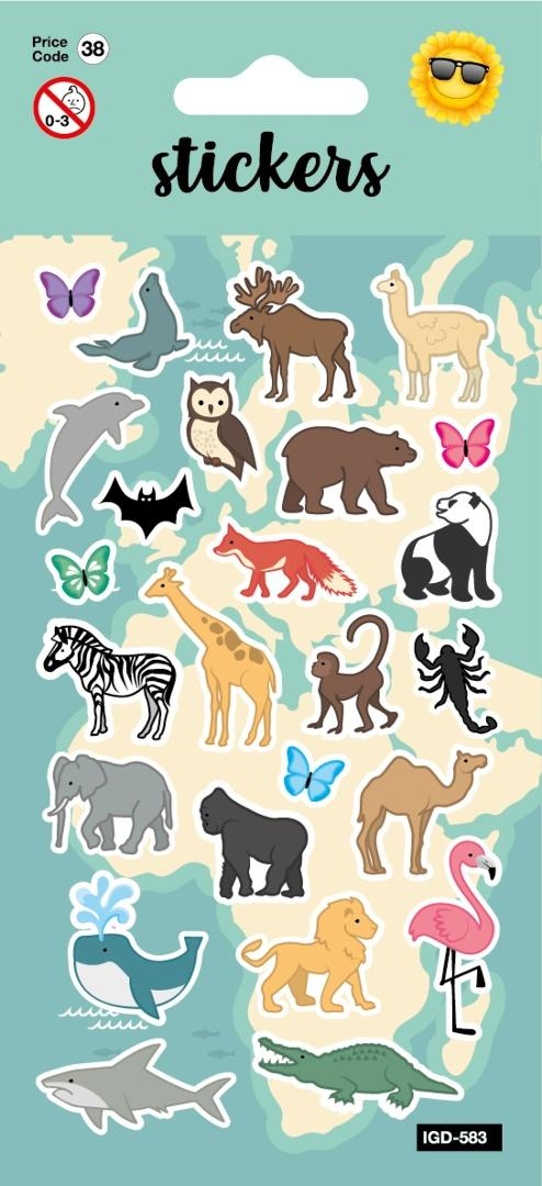 <img src='https://webimage.pl/pics/862/0/d7332823000862.jpg' style='height:440px' /> Naklejki - Worldmap Animals
