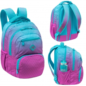 Astrabag, Plecak Hexagon - Mint Ombre, AB200