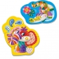 Piankowe puzzle magnetyczne - Słoń i Krokodyl (RK5020-03)