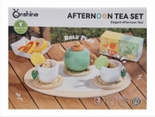 Zabawka drewniana zestaw naczyń do herbaty