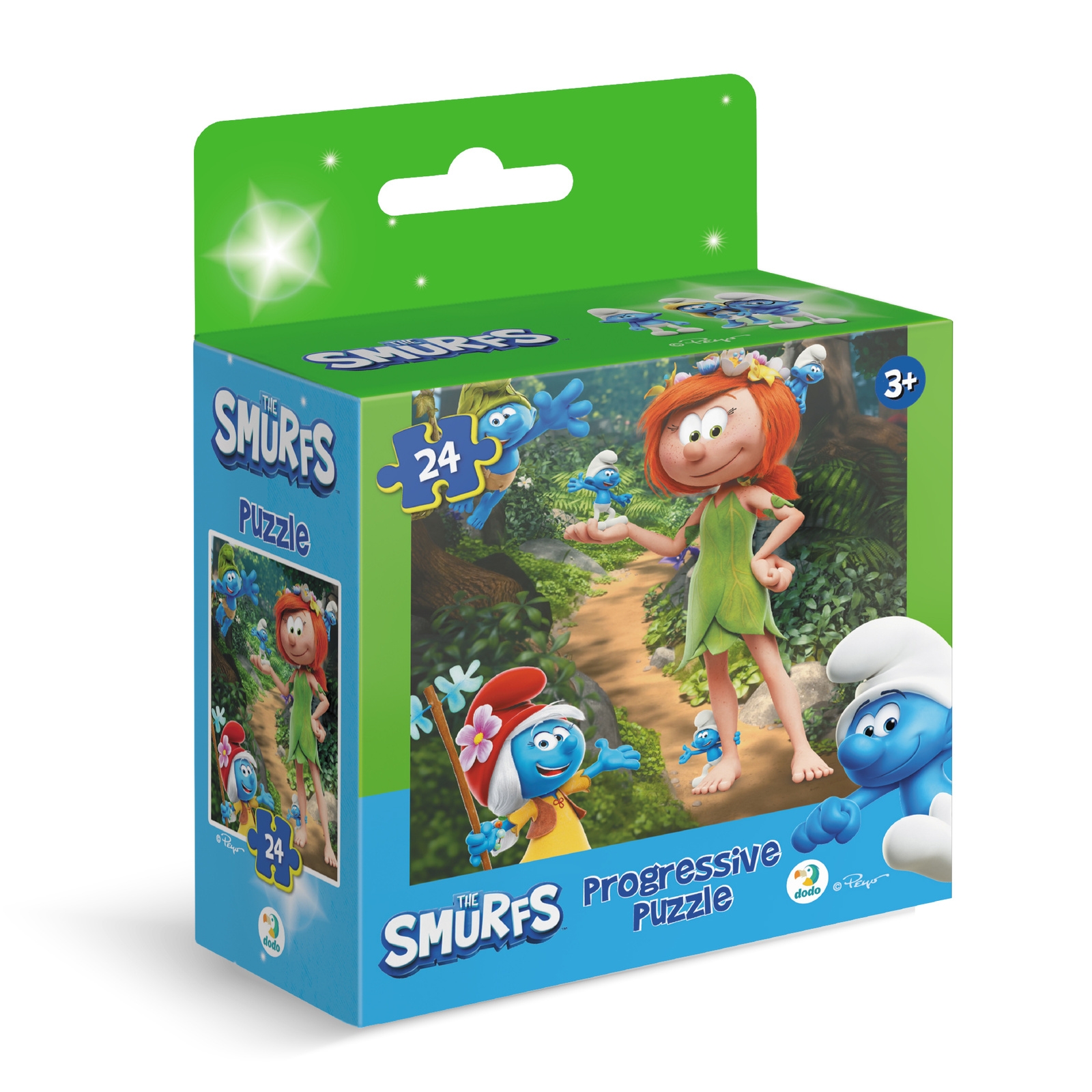 <img src='https://webimage.pl/pics/862/2/d4823115912862.jpg' style='height:440px' /> Smerfy - Księżniczka w lesie, 24 el. (200695)