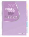 Project Book, Kołozeszyt A4 - Pastel 100k, fioletowy (02862CP)