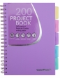 Project Book, Kołozeszyt A4 - Pastel 100k, fioletowy (02862CP)