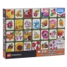 Lego Puzzle 500 Botanicals Quilt Collage
