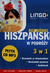 Hiszpański w podróży Rozmówki 3 w 1 + CD