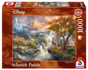 Puzzle 1000: Disney - Bambi (107253) - Thomas Kinkade