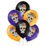 Balony czaszki 30cm 6szt