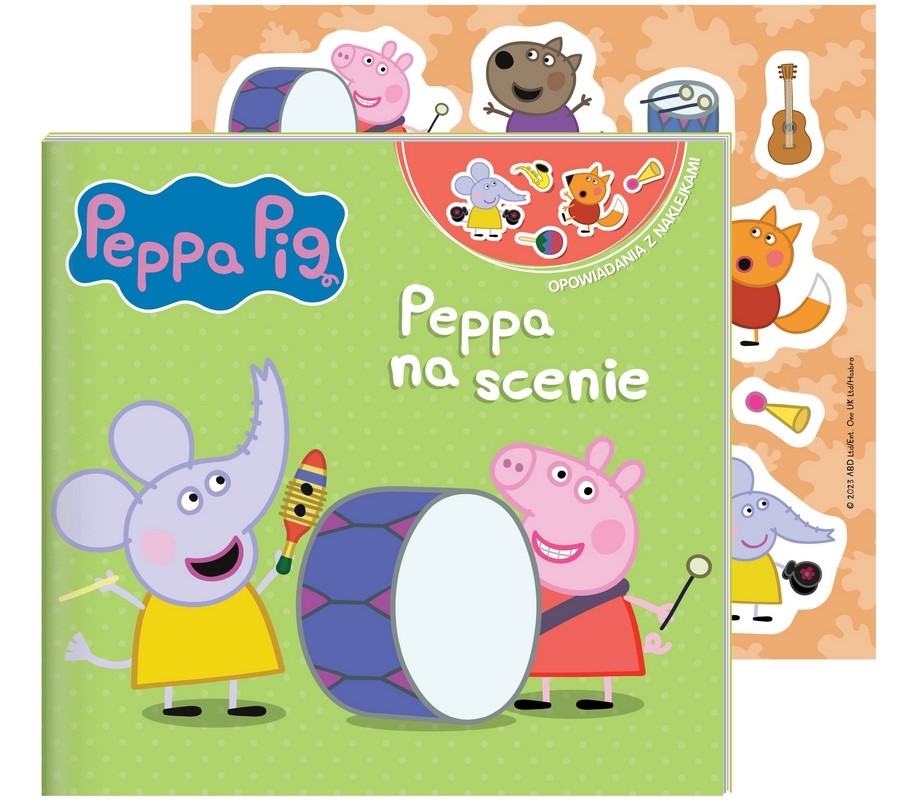Peppa Pig. Opowiadania z naklejkami. cz. 10