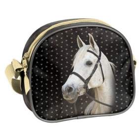 Mała torebka na ramię Horse (18-401HS)